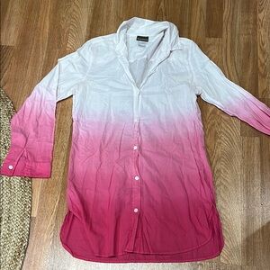 Tommy Bahama White Button-Up Shirt